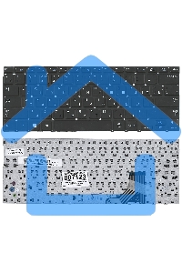 Клавиатура для ноутбука Samsung 530U3B 530U3C, черная