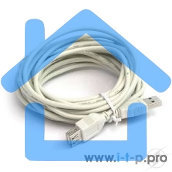 Кабель Gembird PRO CCP-USB2-AMAF-6 USB 2.0 кабель удлинительный 1.8м AM/AF позол. контакты, пакет