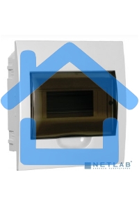 Бокс ЩРВ-П-8 мод. встраив. пластик IP41 GENERICA IEK MKP12-V-08-41-G