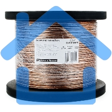 Акустический кабель Cablexpert CC-TC2x1,0-100M, прозрачный, 100 м, на катушке