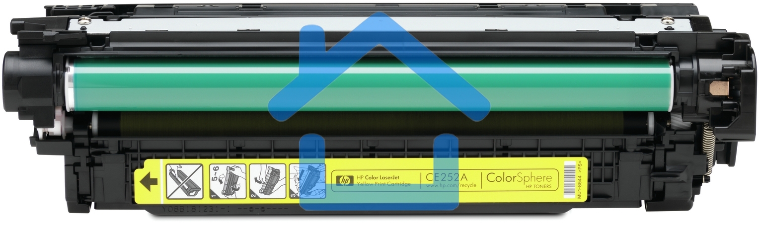 Картридж лазерный HP CE252A желтый для CLJ CM3530/CP3525 7000стр.