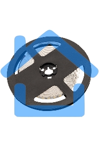 Лента светодиодная 12 В, 8 мм, IP23, SMD 2835, 120 LED/m, 12 V, цвет свечения теплый белый (3000 K)