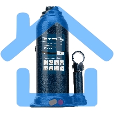 Домкрат гидравлический бутылочный, 5 т, h подъема 207-404 мм, в пласт. кейсе Stels