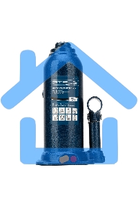 Домкрат гидравлический бутылочный, 5 т, h подъема 207-404 мм, в пласт. кейсе Stels