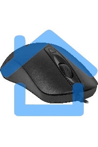 Мышь проводная Defender Classic MB-230 черный, 1600 dpi, USB, кнопки - 4