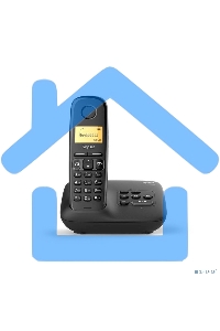 Радиотелефон Dect Gigaset A270A AM RUS черный автооветчик АОН