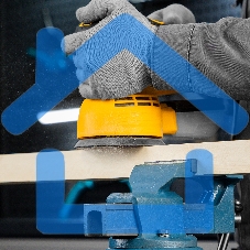 Тиски Россия слесарные,80 мм,поворотные 18662