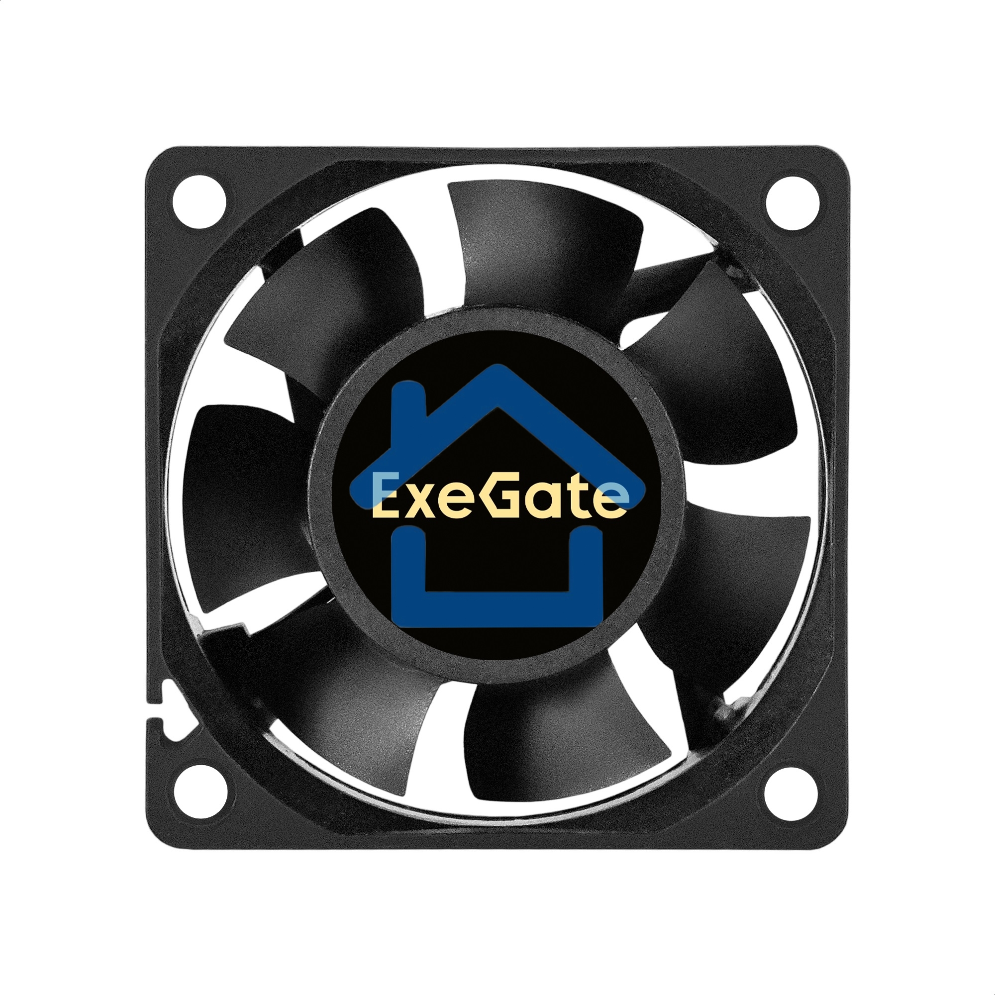 Вентилятор для корпуса ExeGate ExtraPower EP06025S3P черный, 60 мм, 4500 об/мин, 31 дБ, 3 pin