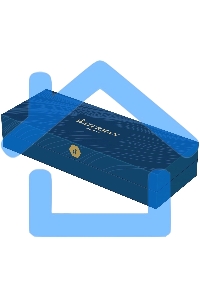 Ручка перьевая Waterman Hemisphere Colour Blocking (2179900) Purple GT сталь нержавеющая/позолота F, подарочная коробка