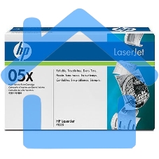 Картридж лазерный HP CE505X черный для LJ P2055 6500стр.