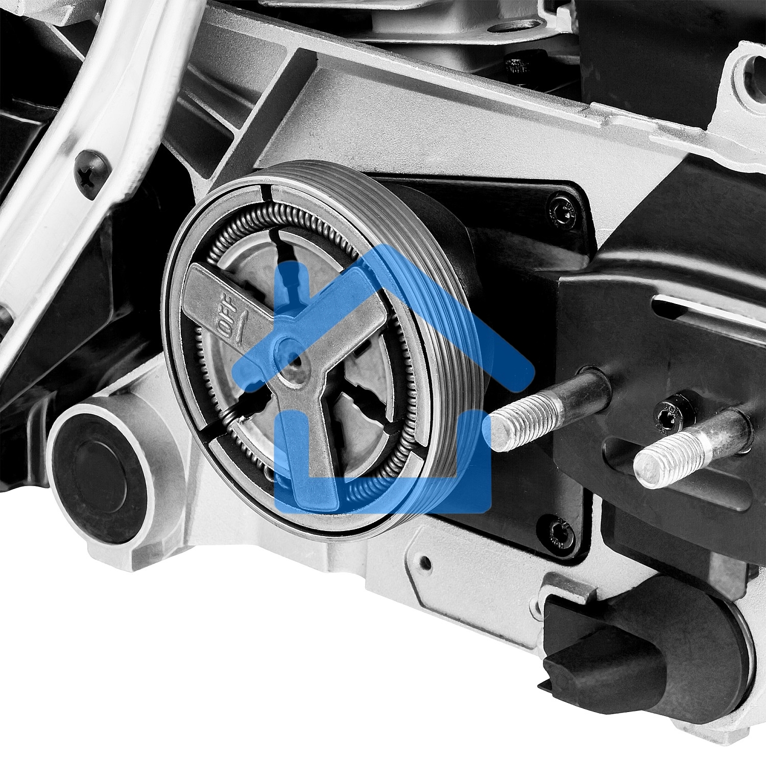 Бензопила Зубр ПБЦ-М52-45, 52 см3, шина 45 см