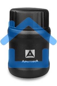 Термос для еды Арктика 311-500 0.5л. черный картонная коробка (311-500/BLACK)