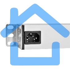 Блок розеток Rem-10 без шнура с фил. и инд., 10 IEC 60320 C13, вход IEC 60320 C14, 10A, алюм., 19