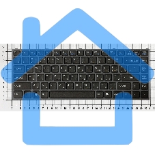 Клавиатура для ноутбука Sony Vaio VPC-Y черная с черной рамкой