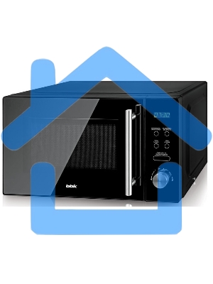 Микроволновая печь BBK 20MWG-732T/B-M черный, 20 л, 700 Вт, переключатели - поворотный механизм/кнопки