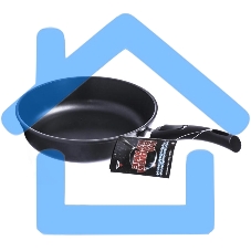 Сковорода НМП 9024 круглая/покрытие антипригарное/ручка съемная (без крышки) черный