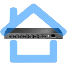 Коммутатор TP-Link JetStream 24-port Pure-Gigabit L2+ Managed Switch, 24 10/100/1000Mbps RJ45, 4*10G SFP+ Slots