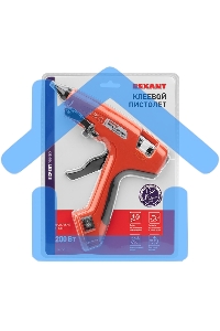 Пистолет клеевой Rexant, 200 Вт, Ø11 мм, 