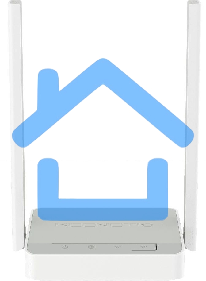 Роутер беспроводной Keenetic Start (KN-1112)с Mesh Wi-Fi N300, Smart-коммутатором