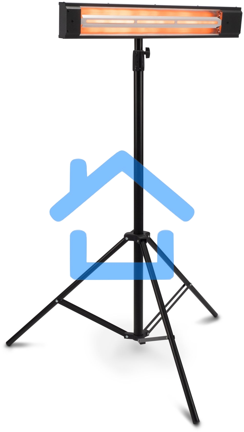 Обогреватель инфракрасный Starwind SHIRC-1015, черный, кварцевый, 1500 Вт, 20 м2