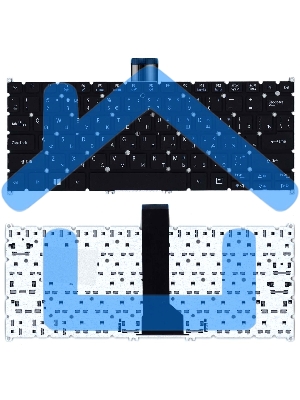 Клавиатура для ноутбука Acer Aspire V5-122P черная