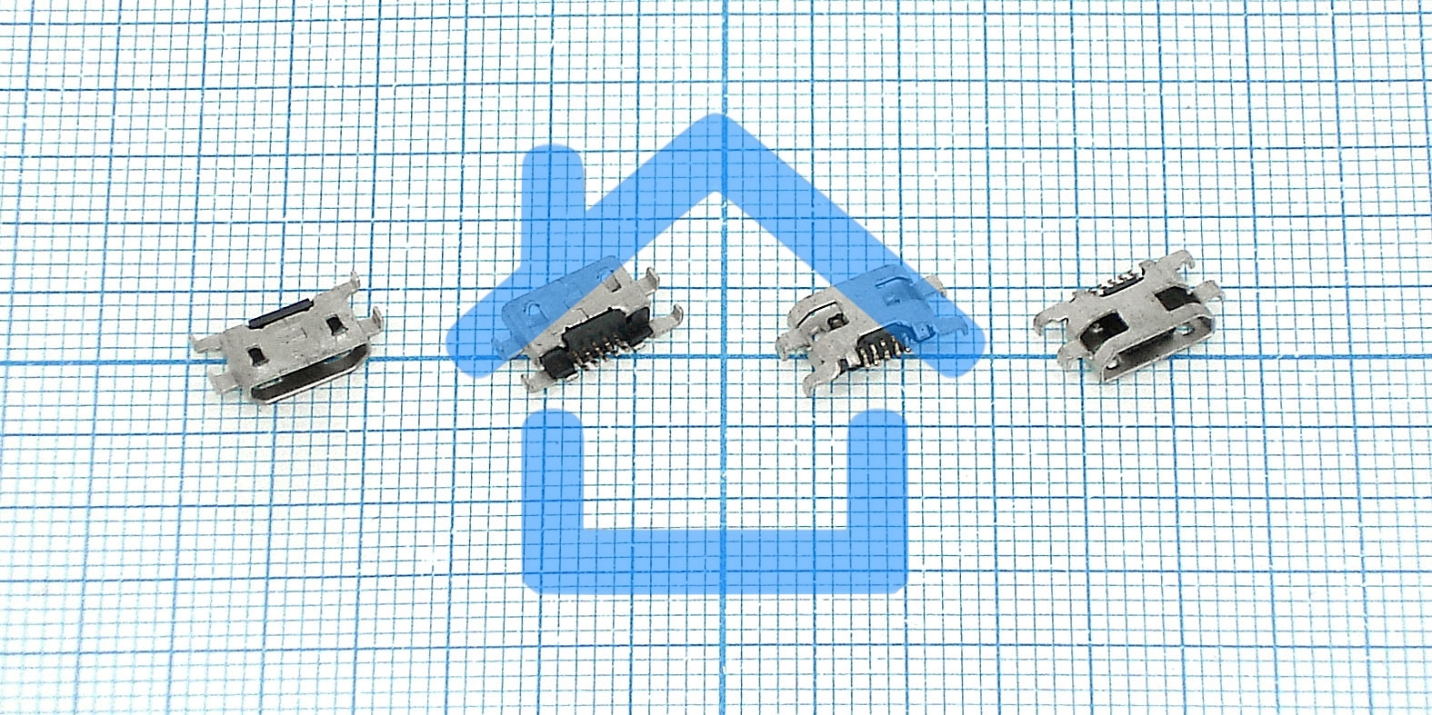 Разъем Micro USB для Fly IQ4412 IQ446 IQ453