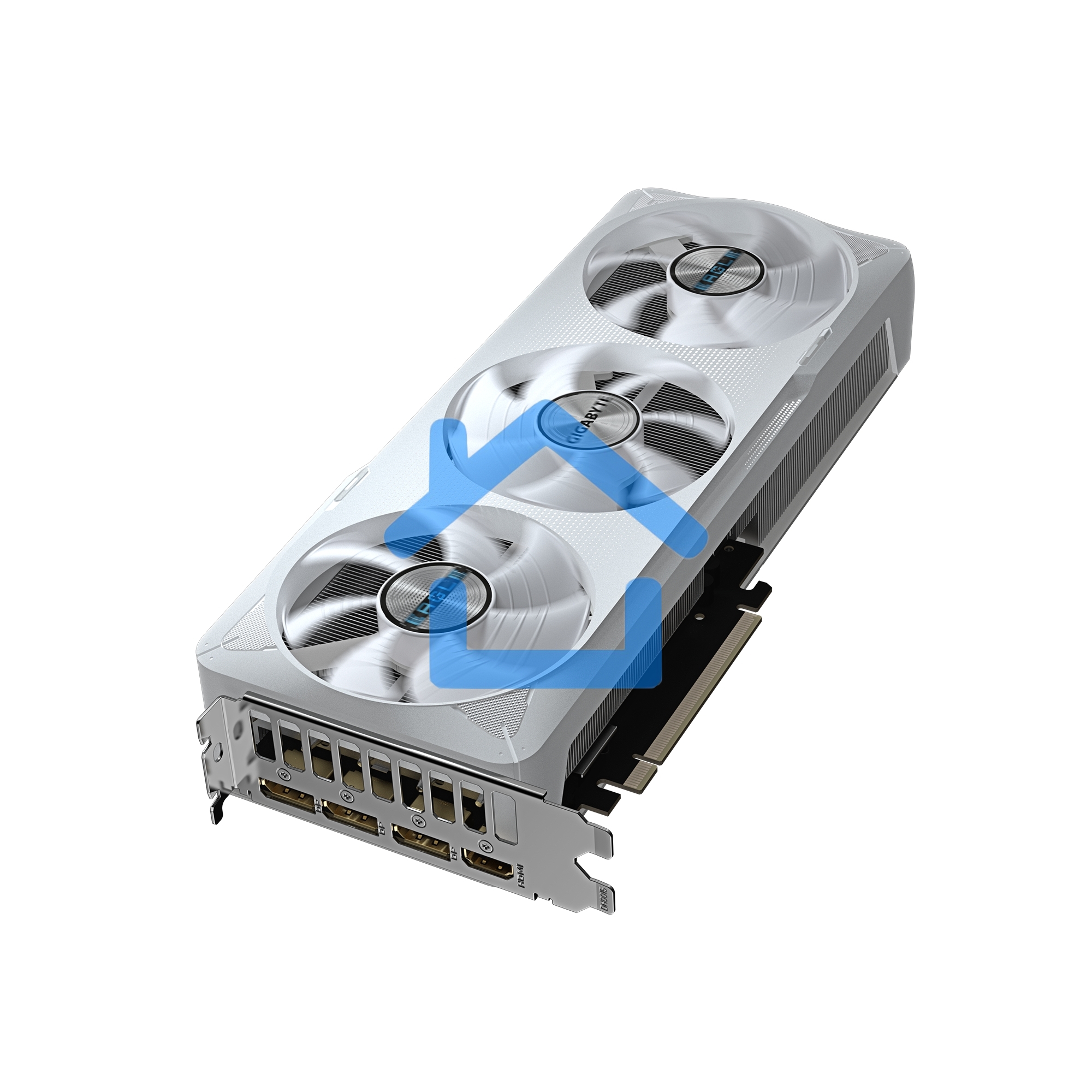 Видеокарта Gigabyte PCI-E GV-N5070EAGLEOC ICE-12GD 1.0 NVIDIA GeForce RTX 5070 12Gb 192bit GDDR7 2805/28000 HDMIx1 DPx3 HDCP Ret