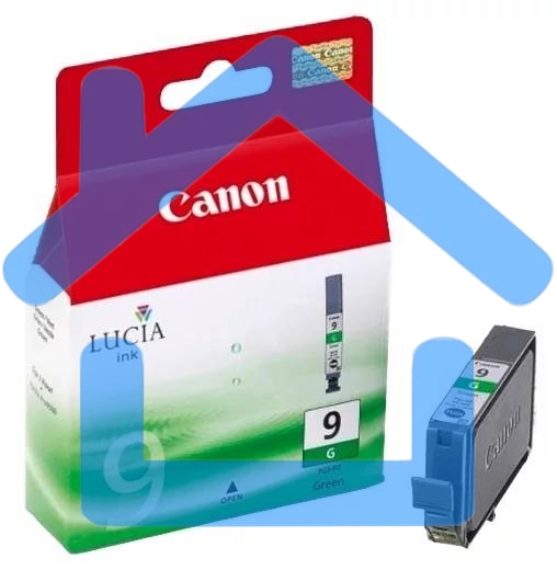 Картридж струйный PGI-9G (1041B001) зеленый (14 мл.) для Canon Pixma 9500 (Mark II)