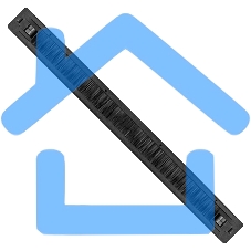 Кабельный органайзер c щеточным вводом ExeGate BP19-1UM-TL (19