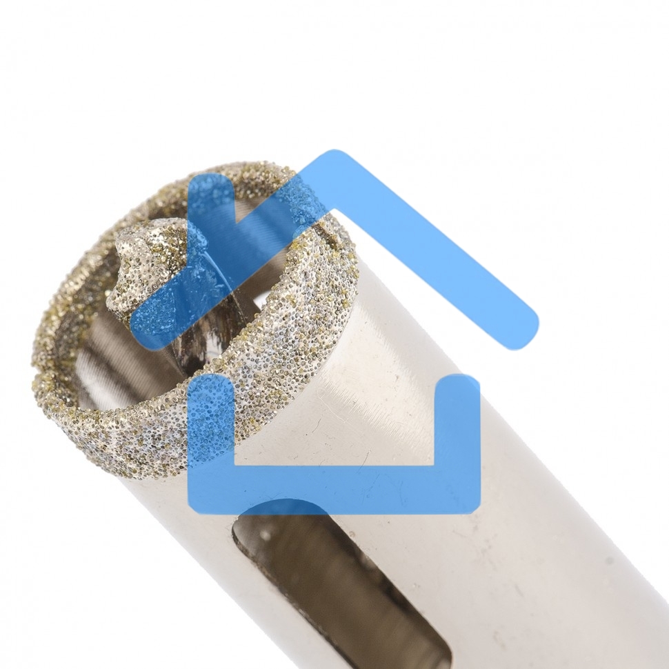 Сверло алмазное Matrix по керамограниту, 18 х 67 мм, 3-гранный хвостовик