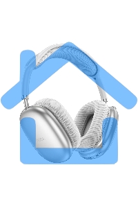 Наушники мониторные Hoco Air Triumph W35 серебристый беспроводные bluetooth оголовье