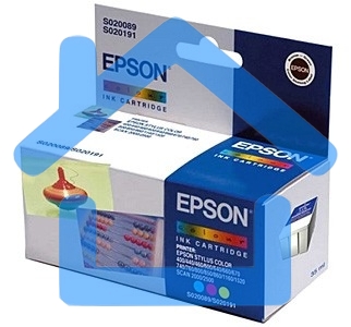 Картридж струйный Epson C13T052040 многоцветный (330 стр.) для Epson St C400/600/800/1520/850/440/460/640