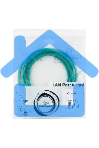 Патч-корд UTP Cablexpert кат.5e, 2м, литой, многожильный (зеленый)