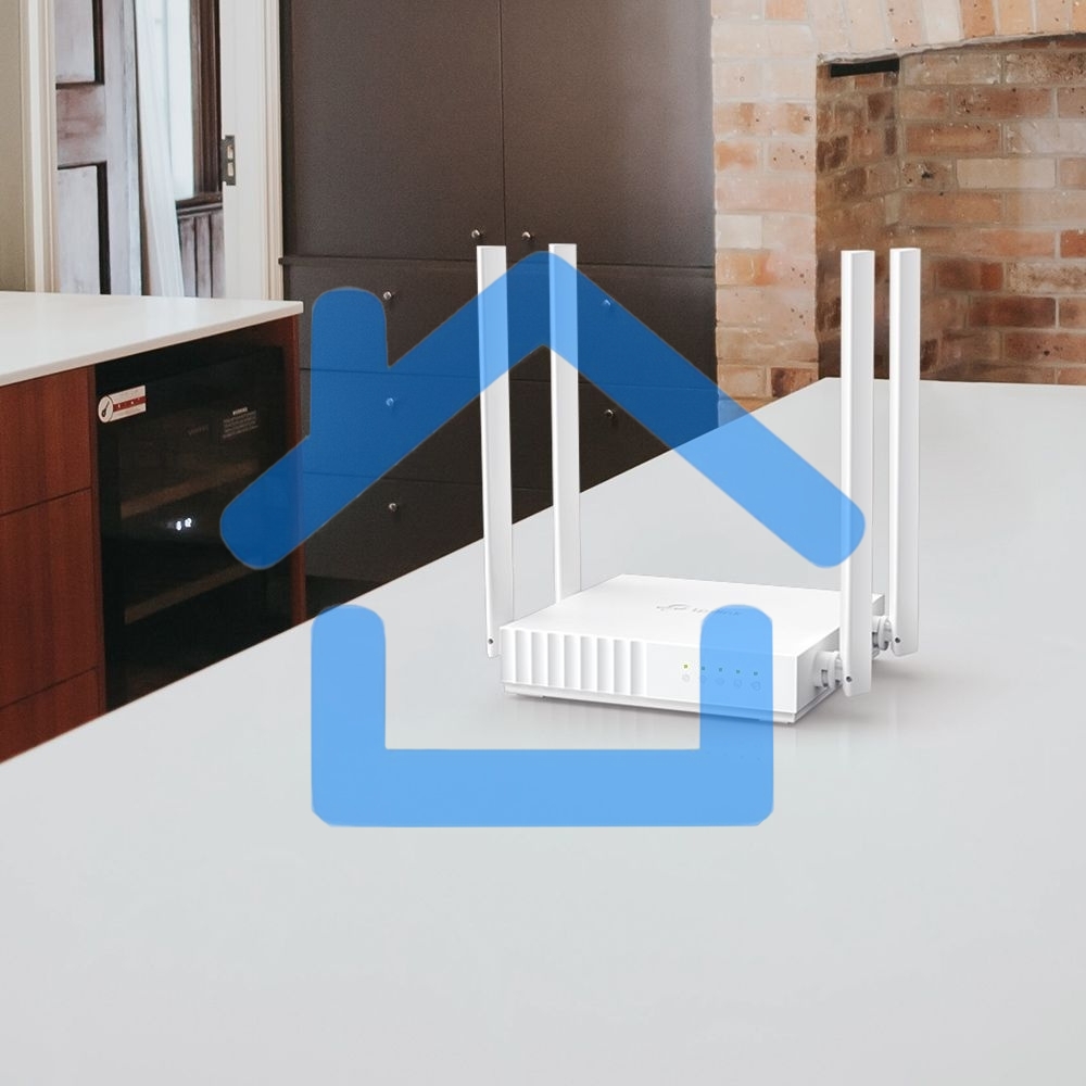 Роутер беспроводной TP-Link Archer C24 AC750 10/100BASE-TX белый