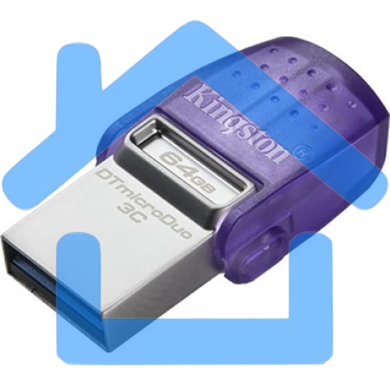 Флешка USB R/W Kingston USB3.2 64Gb DTDUO3CG3/64Gb