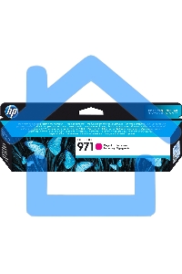 Картридж струйный HP 971 CN623AE пурпурный для HP OJ Pro X476dw/X576dw/X451dw/X551dw (2500стр.)