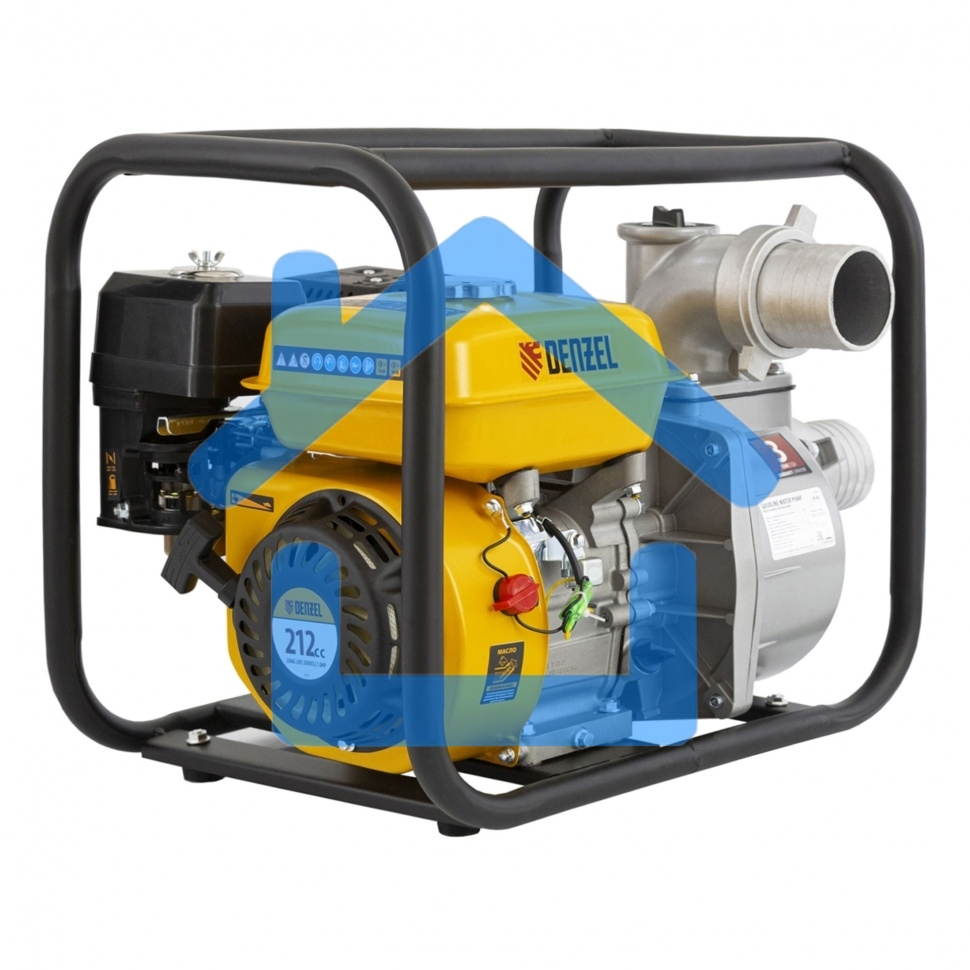 Мотопомпа бензиновая для чистой воды PX-80, 7 л.с., 3