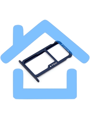 Лоток для SIM-карты Huawei Honor 8 синий