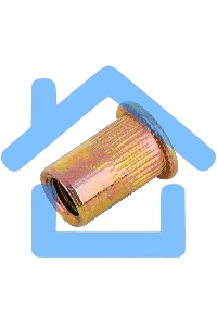 Заклепки резьбовые Denzel стальные, оцинкованные, М8, пластиковый кейс, 40 шт.