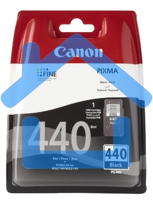 Картридж струйный Canon PG-440 5219B001 черный для Canon MG2140/3140