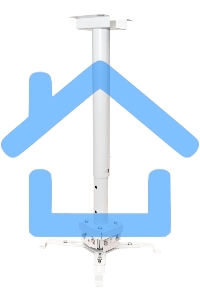 Крепление для проектора, с круглой штангой 120см, цв. белый