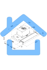 Вытяжка встраиваемая Maunfeld Ouse Touch Glass 60 черный, 60 см, 750 куб. м/ч, 48 дБ