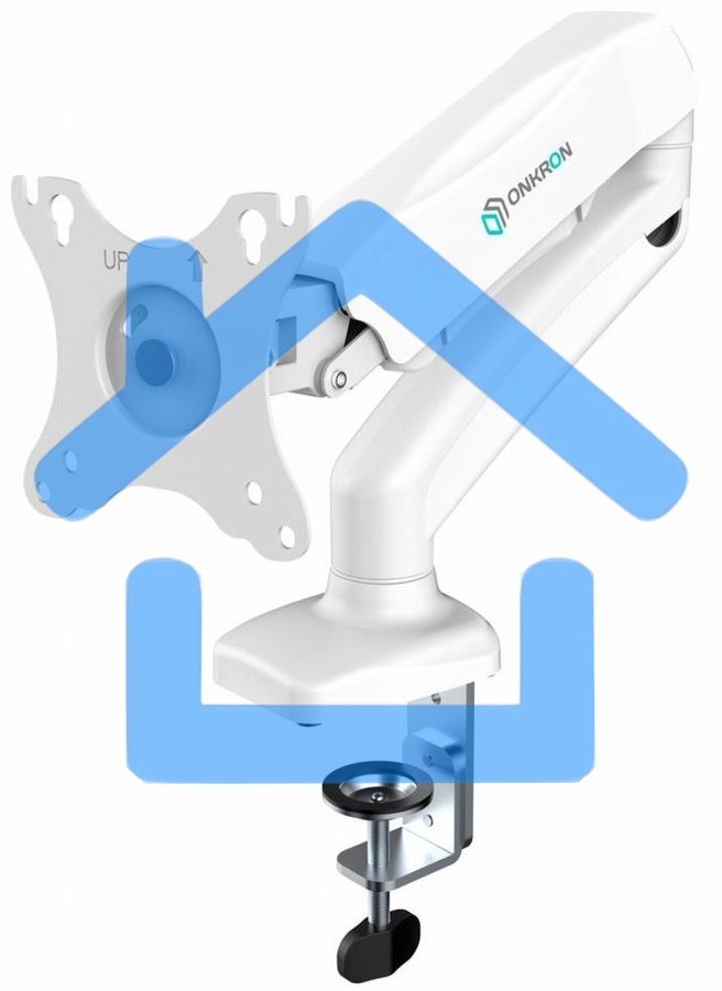 Кронштейн (держатель) ONKRON G80 для монитора 13