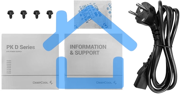 Блок питания Deepcool / GamerStorm PK700D, 700Вт, 80 PLUS Bronze, 120мм. черный