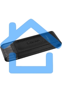 Флешка USB Kingston 256 Gb DataTraveler 70 DT70/256 Gb USB Type-C 3.2 черный