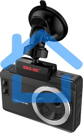 Видеорегистратор с радар-детектором Sho-Me Combo Slim WiFi GPS ГЛОНАСС