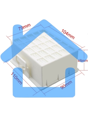 Фильтр HEPA для пылесоса Bosch GL-10 GL-40
