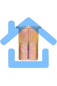 Заклепки резьбовые Denzel стальные, оцинкованные, М8, пластиковый кейс, 40 шт.