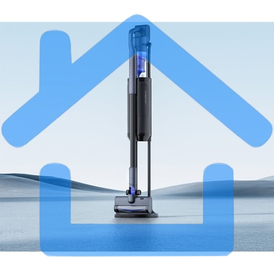 Вертикальный пылесос Roidmi Cordless vacuum cleaner with selfcleaning station X200 Jet