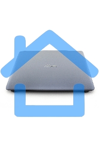 Крышка матрицы для Asus X441 серая